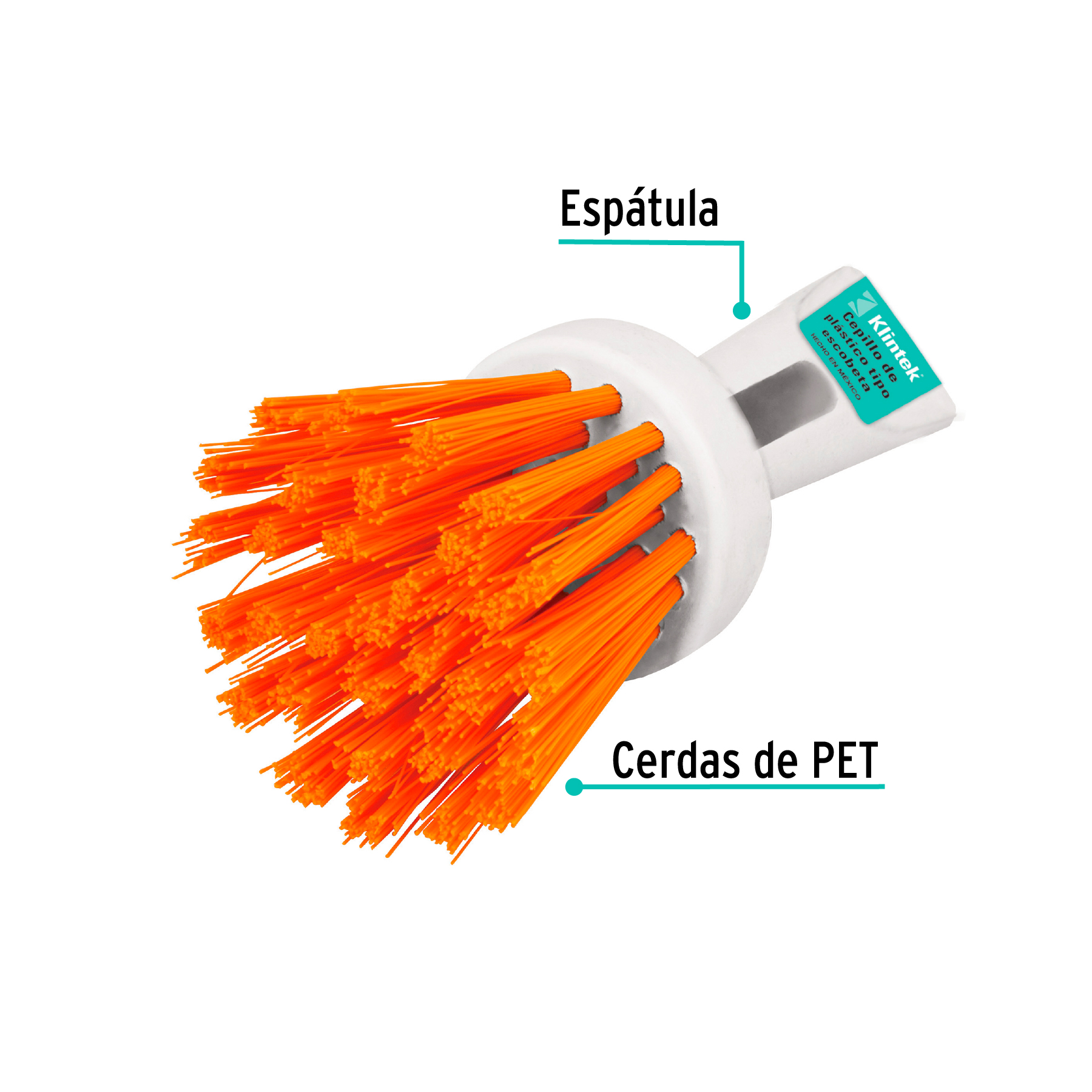 Cepillo de plástico, tipo escobeta - CELI-10 / 57010 Cepillo de plástico, tipo escobeta - CELI-10 / 57010