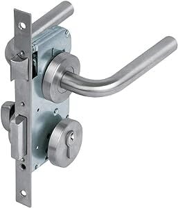 Cerradura de embutir, acero inox, recámara - CEMA-41R / 43016 Cerradura de embutir, acero inox, recámara - CEMA-41R / 43016