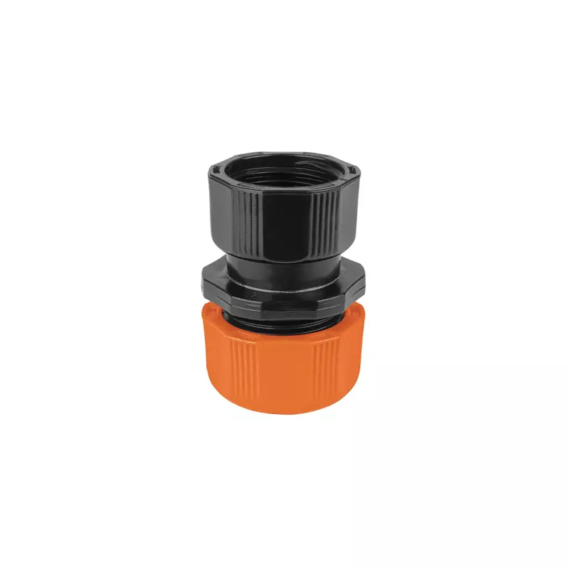 Conector 1/2' hembra de ABS con tuerca de ajuste manual 102989 Conector 1/2' hembra de ABS con tuerca de ajuste manual 102989