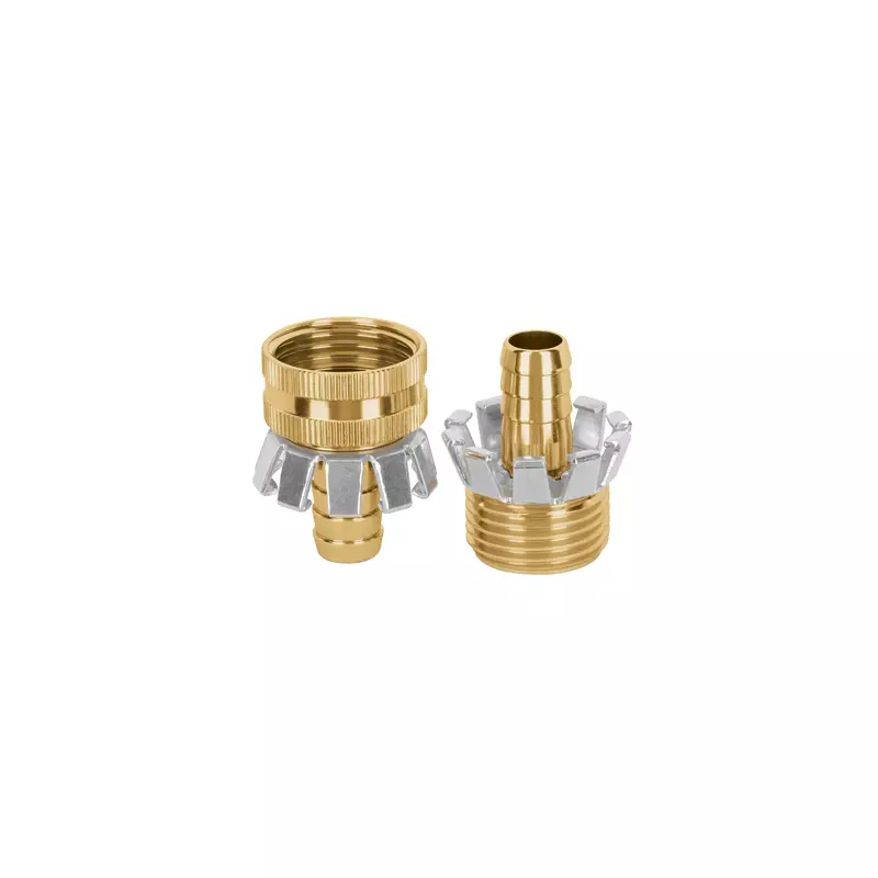 Juego de conectores 1/2" macho/hembra tipo garra de aluminio - CFM-1/2AG / 102084 Juego de conectores 1/2" macho/hembra tipo garra de aluminio - CFM-1/2AG / 102084