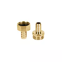 Juego de conectores 1/2" macho/hembra de aluminio, Truper - CFM-1/2A / 101160 Juego de conectores 1/2" macho/hembra de aluminio, Truper - CFM-1/2A / 101160