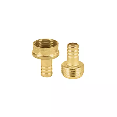 Conectores macho y hembra 1/2', de latón Pretul - CFM-1/2P / 26032