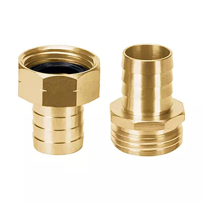 Conectores macho y hembra 3/4', de latón - CFM-3/4B / 12708