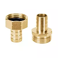 Conectores macho y hembra 5/8', de latón - CFM-5/8B / 12706 Conectores macho y hembra 5/8', de latón - CFM-5/8B / 12706