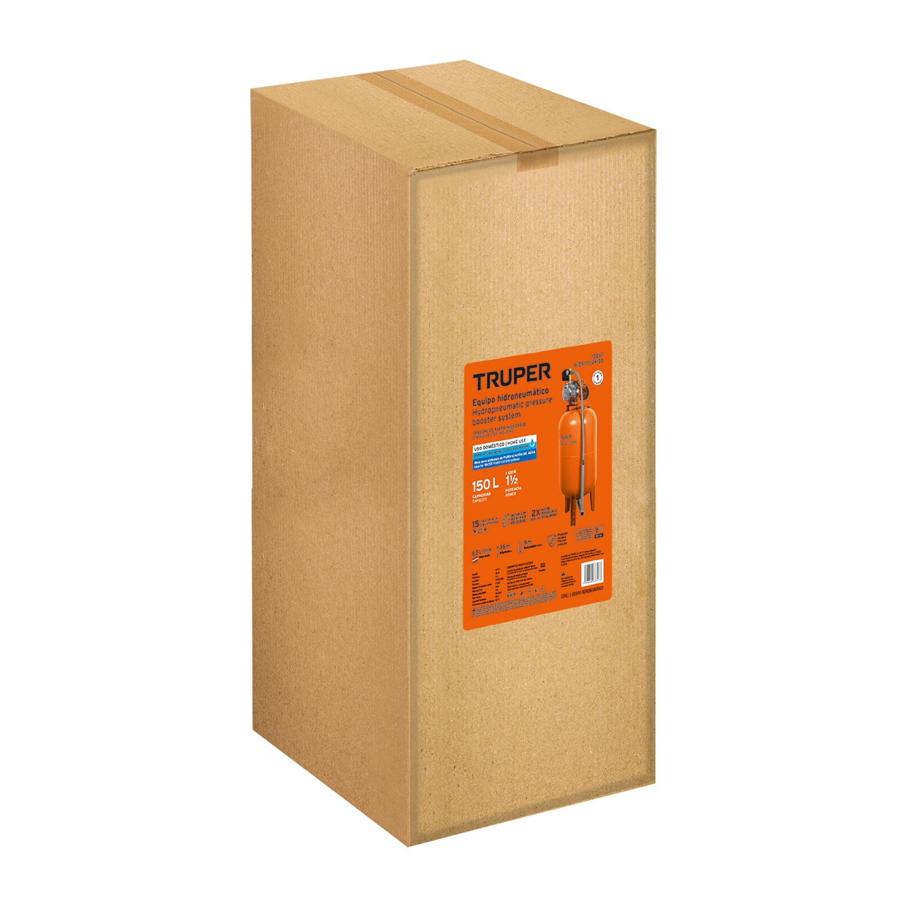 Caja de empaque de repuesto para HIDR-1X100, Truper-CJ-HIDR-1X100 / 103138