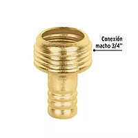 Conector sencillo 1/2', macho, Pretul - CM-1/2P / 26031