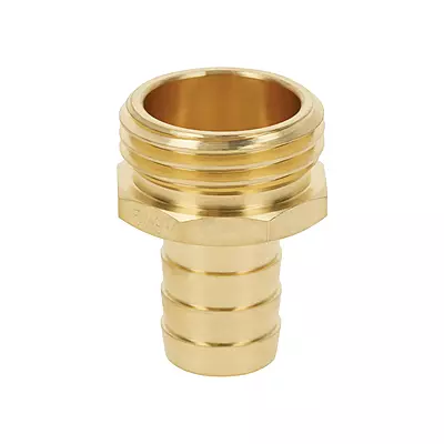 Conexión de laton macho de 5/8' para manguera, blister - CM-5/8B / 12289