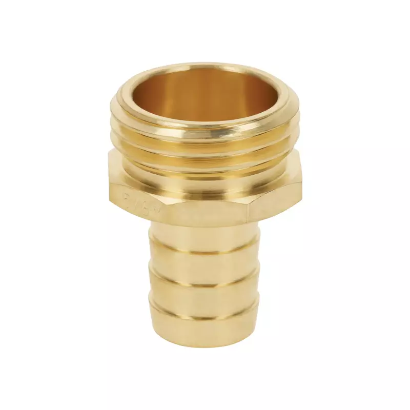 Conexión de laton macho de 5/8' para manguera, blister - CM-5/8B / 12289 Conexión de laton macho de 5/8' para manguera, blister - CM-5/8B / 12289