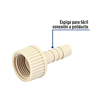 Conector movible, 3/4' x 3/8' - CM-630 / 48577 Conector movible, 3/4' x 3/8' - CM-630 / 48577