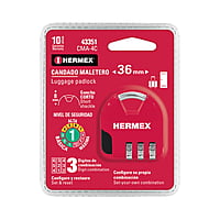 Candado de combinación 36 mm, blister - CMA-4C / 43351