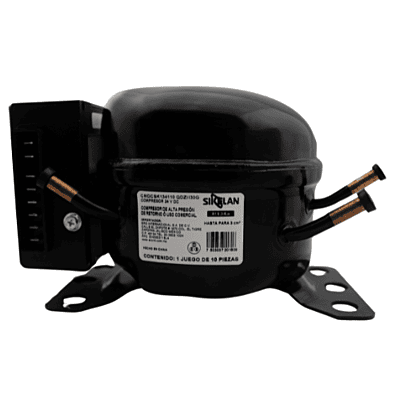 Compresor Sikelan MODELO MX-GQR45KD, 1/4 HP, 110-120V / 60Hz, R404, CMR404AAP014