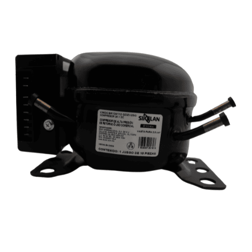 Compresor Sikelan QDZH25G, 1/12 HP, R134a, (12-24 V DC / 60Hz) - CMDCSK134112, ERO Compresor Sikelan QDZH25G, 1/12 HP, R134a, (12-24 V DC / 60Hz) - CMDCSK134112, ERO