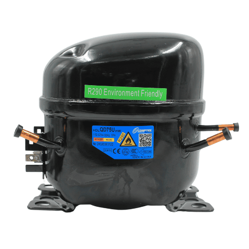 Compresor COMPTEK QD110U, para gas r290a, comercial (MHBP) 1/2 HP, 120V, 60Hz Compresor COMPTEK QD110U, para gas r290a, comercial (MHBP) 1/2 HP, 120V, 60Hz