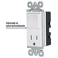 Interruptor-contacto, 2 polos + tierra, Classic - COAP-CL / 46008 Interruptor-contacto, 2 polos + tierra, Classic - COAP-CL / 46008