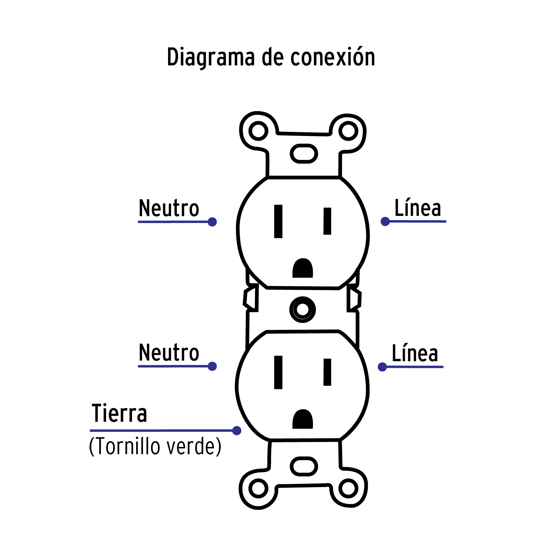 Contacto dúplex, 2 polos 3 hilos, Standard, granel, marfil - CODO-SG / 48311 Contacto dúplex, 2 polos 3 hilos, Standard, granel, marfil - CODO-SG / 48311