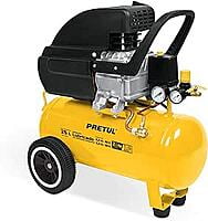 Compresor de aire lubricado de 25 lts, Pretul - COMP-25L-P / 21686 Compresor de aire lubricado de 25 lts, Pretul - COMP-25L-P / 21686
