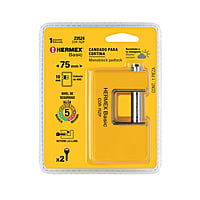 Candado antipalanca, 75mm, cuerpo metálico, Hermex Basic - COR-75ZP / 23524