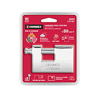 Candado antipalanca, 80mm, blindado, llave tetra - COR-80X / 43373 Candado antipalanca, 80mm, blindado, llave tetra - COR-80X / 43373