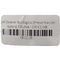 Coil Cleaner Ecológico (Presentación Galon), CRUNA - CR-CC-08 Coil Cleaner Ecológico (Presentación Galon), CRUNA - CR-CC-08