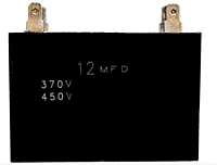 Capacitor Ventilador 12 Mf 370 / 450 Vac - Ct-12 Capacitor Ventilador 12 Mf 370 / 450 Vac - Ct-12