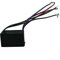 Capacitor de Trabajo Triple Cuadrado para Ventilador con Cables 4+5+6UF, 250V Capacitor de Trabajo Triple Cuadrado para Ventilador con Cables 4+5+6UF, 250V