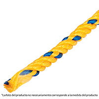 Kilo de cuerda amarilla de polipropileno 11 mm, rollo 20 kg - CUE-11 / 44488