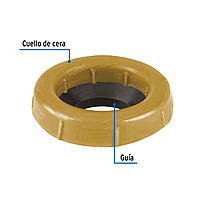 Cuello de cera con guía para WC, robusto, 250 g - CUG-WC-R / 46235 Cuello de cera con guía para WC, robusto, 250 g - CUG-WC-R / 46235
