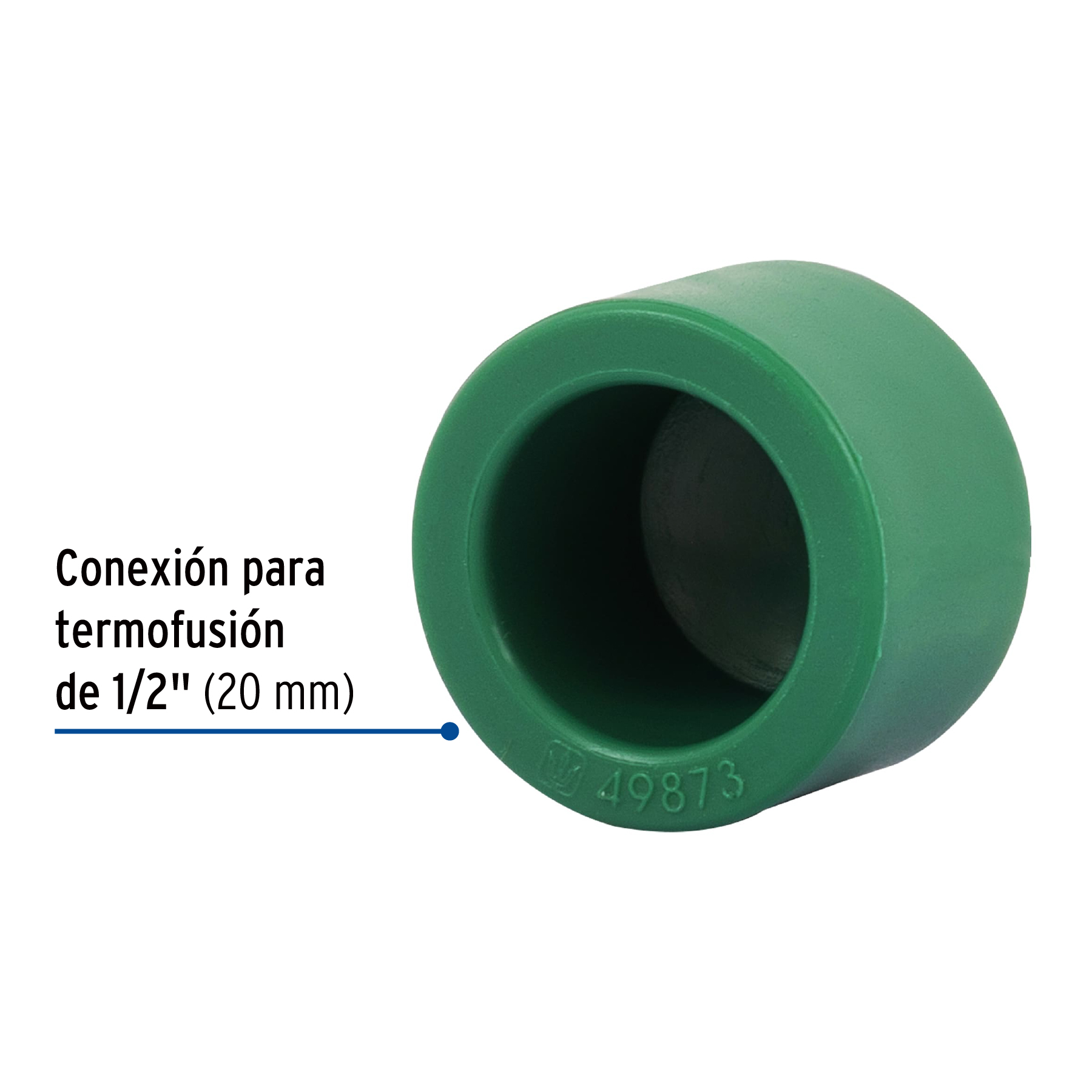 Tapón de PPR, 1/2', 20mm - CV-361 / 49873