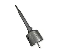 Kit Sacabocados 3 Pulgadas Punta Diamante y Adaptador SDS Cluxer - CX-SBCPO8150 Kit Sacabocados 3 Pulgadas Punta Diamante y Adaptador SDS Cluxer - CX-SBCPO8150