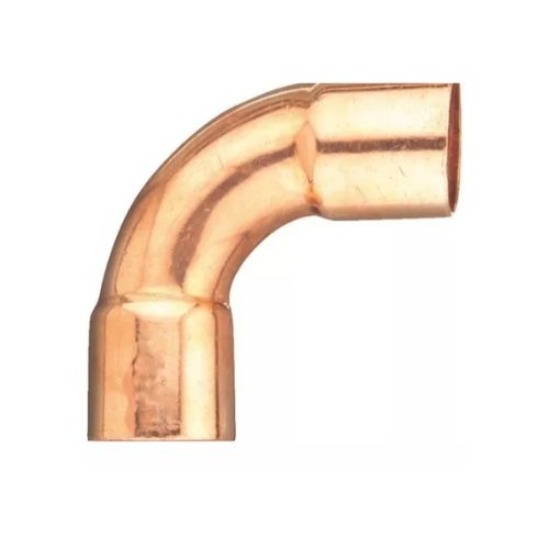 Codo Cobre Radio Largo 90º, Interior 5/8,  Exterior 3/4 - CXC-242-0090