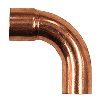 Codo Cobre Radio Largo Bushing 90º, Interior 1/2, Exterior 5/8 - CXC-272-0050 Codo Cobre Radio Largo Bushing 90º, Interior 1/2, Exterior 5/8 - CXC-272-0050