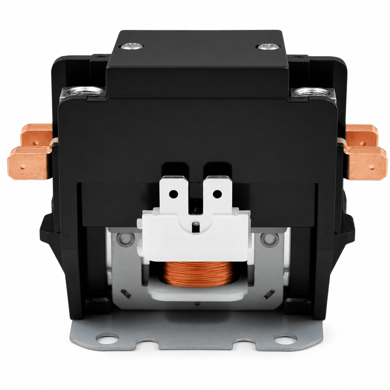 Contactor 2 Polos, 40 Amps, Bobina 21-24VAC, 50/60Hz, Cluxer - CXC2P40A24 Contactor 2 Polos, 40 Amps, Bobina 21-24VAC, 50/60Hz, Cluxer - CXC2P40A24