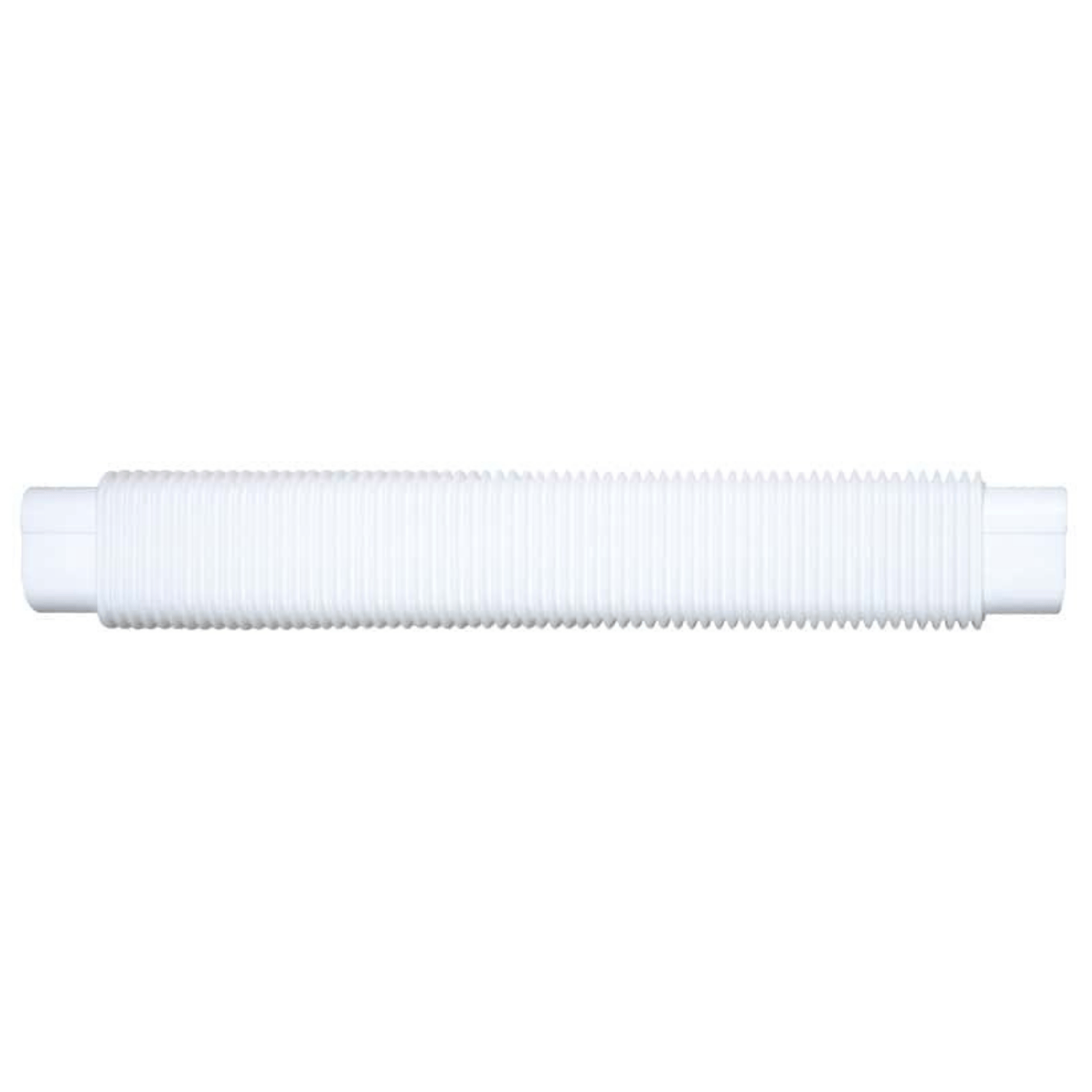 Kit de Canaletas PVC 3” Color Blanco Instalación de Aire Acondicionado 1mt, INCLUYE 3 Tramos de 1m, Entrada Pared, 2 Codos (1 Ajustable, 1 de 90°), 3 Coples, Ducto Flexible 24”, Salida Final - CXKC1M