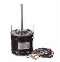 Century Fan and Blower Motor, 1/2 HP, 1 Ph, 60 Hz, 208-230 V, 1625 RPM, 3 Speed, 48 Frame Century Fan and Blower Motor, 1/2 HP, 1 Ph, 60 Hz, 208-230 V, 1625 RPM, 3 Speed, 48 Frame