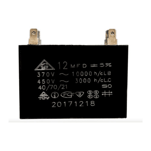Capacitor Ventilador 12 Mf 370 / 450 Vac - Ct-12