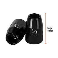 Dado de impacto, 6 puntas, cuadro 1/2' de 1/2' - D-7416-H / 13377