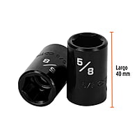 Dado de impacto, 6 puntas, cuadro 1/2' de 5/8' - D-7420-H / 13379
