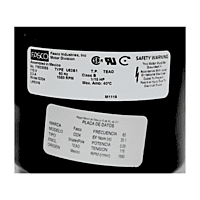 Motor Fasco 115V, 60HZ, ClassB - D234