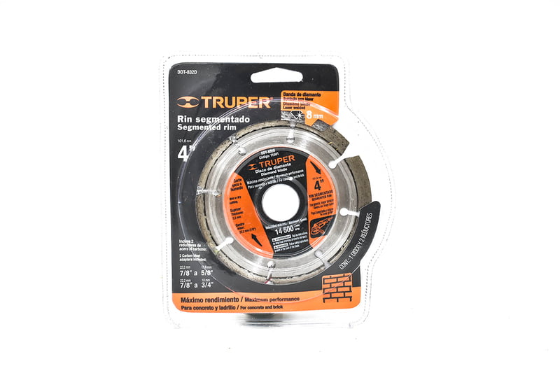 Disco de diamante, rin segmentado, 4' - DDT-832D / 11581