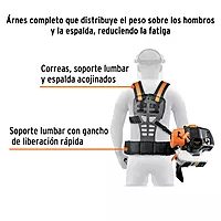 Desmalezadora a gasolina 43 cc mango 'bici', 18' corte - DES-430 / 11031 Desmalezadora a gasolina 43 cc mango 'bici', 18' corte - DES-430 / 11031