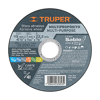 disco-tipo-41-para-corte-multipropósito-línea-sable-4-1-2-dicof-4510m-18651