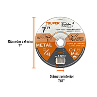 disco-tipo-41-para-corte-fino-de-metal-línea-sable-7-dicof-7020-11586 disco-tipo-41-para-corte-fino-de-metal-línea-sable-7-dicof-7020-11586