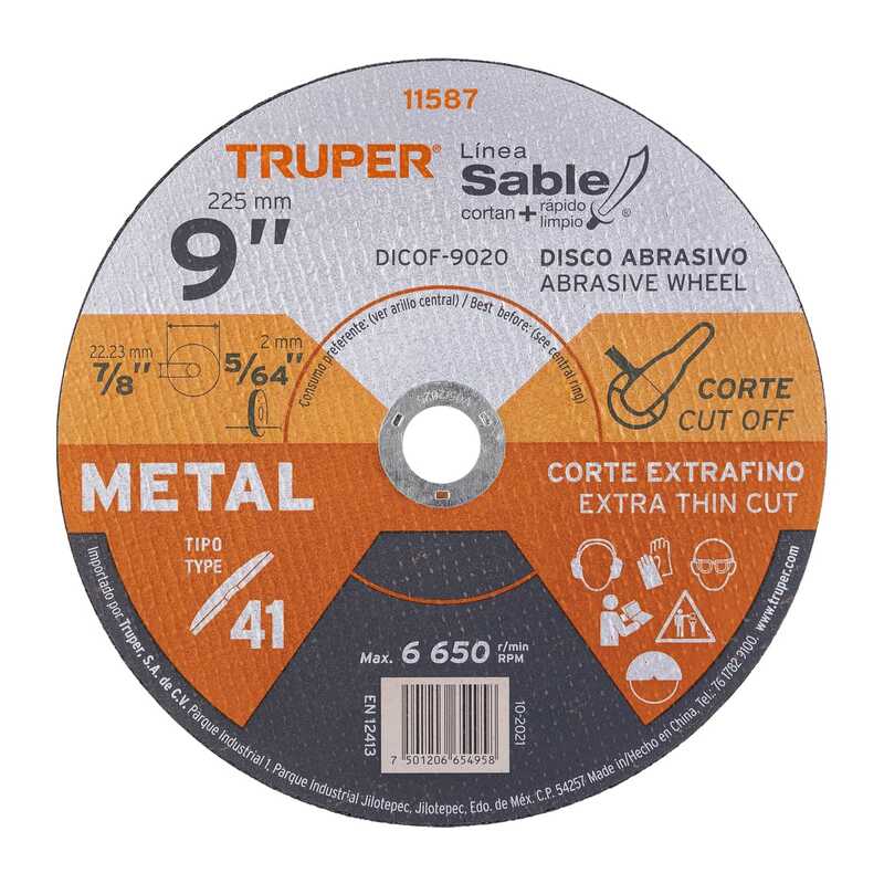 disco-tipo-41-para-corte-fino-de-metal-línea-sable-9-2mm-dicof-9020-11587 disco-tipo-41-para-corte-fino-de-metal-línea-sable-9-2mm-dicof-9020-11587
