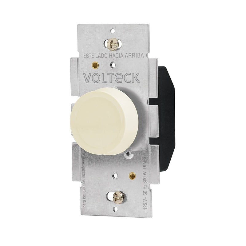 Atenuador de luz giratorio, Standard, marfil - DIM-S / 46302 Atenuador de luz giratorio, Standard, marfil - DIM-S / 46302