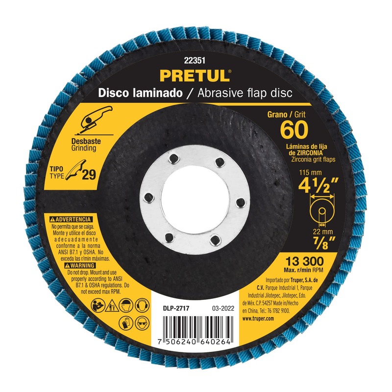 disco-laminado-4-1-2-grano-60-centro-7-8-pretul-dlp-2717-22351 disco-laminado-4-1-2-grano-60-centro-7-8-pretul-dlp-2717-22351
