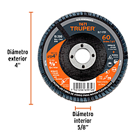 disco-laminado-tipo-29-diámetro-4-grano-60-centro-5-8-dlt-1701-11671 disco-laminado-tipo-29-diámetro-4-grano-60-centro-5-8-dlt-1701-11671