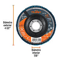 disco-laminado-4-1-2-grano-40-centro-7-8-dlt-1716-11673 disco-laminado-4-1-2-grano-40-centro-7-8-dlt-1716-11673