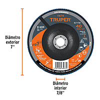 disco-laminado-7-grano-40-centro-7-8-dlt-1730-11676 disco-laminado-7-grano-40-centro-7-8-dlt-1730-11676