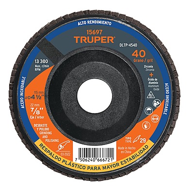 disco-laminado-respaldo-plástico-4-1-2-barreno-7-8-grano-40-dltp-4540-15697