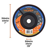 disco-laminado-7-respaldo-plástico-barreno-7-8-grano-80-dltp-7080-15715 disco-laminado-7-respaldo-plástico-barreno-7-8-grano-80-dltp-7080-15715